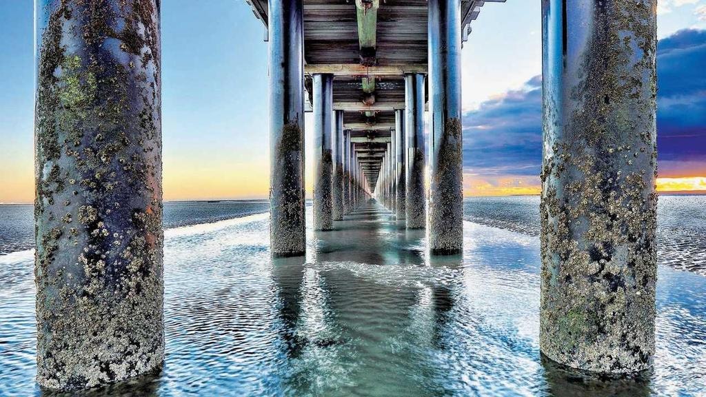 Urangan Pier at sunset, Hervey Bay